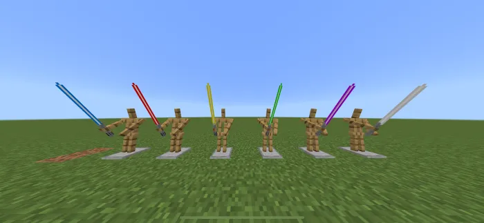 Yorug'lik qilichi — Minecraft mod, rasm 1