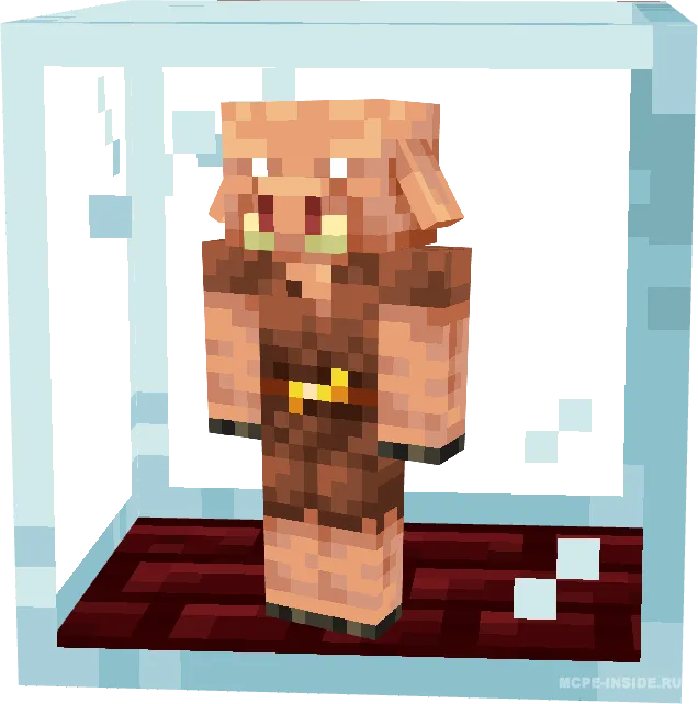 Piglinlar uchun katak — Minecraft mod, rasm 1