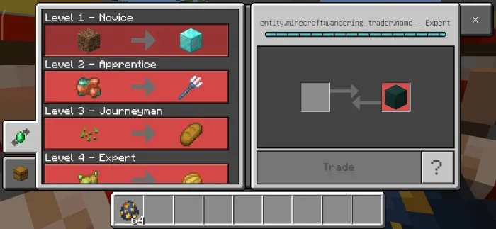 Yaxshilangan sayohatchi savdogar — Minecraft mod, rasm 3