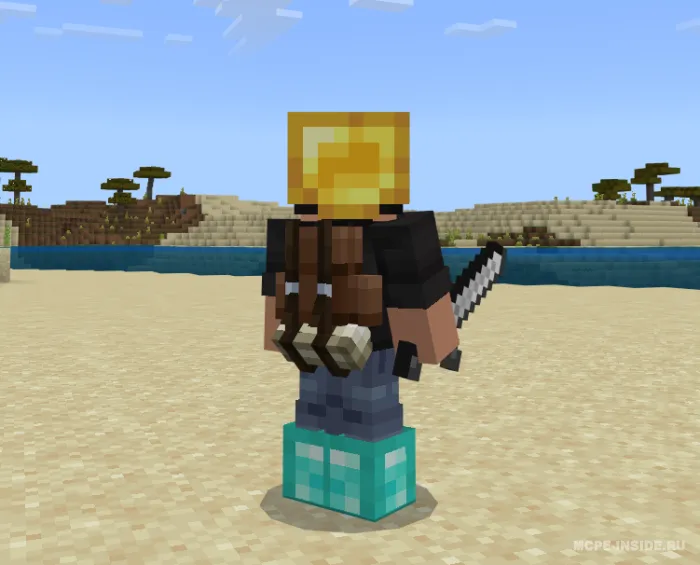 Tadqiqotchi ryukzagi — Minecraft mod, rasm 1