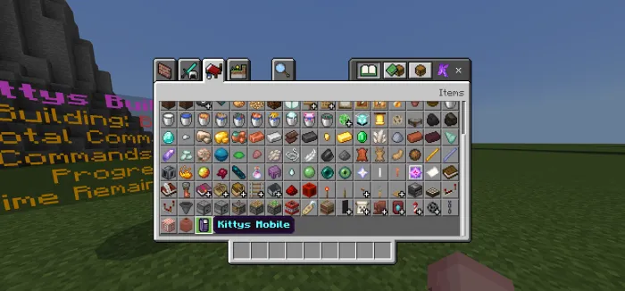 Kitty inshootlari — Minecraft mod, rasm 1