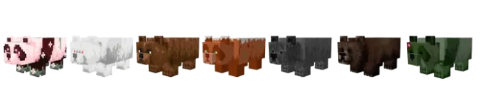 Ko'proq vanilli hayvonlar — Minecraft mod, rasm 1