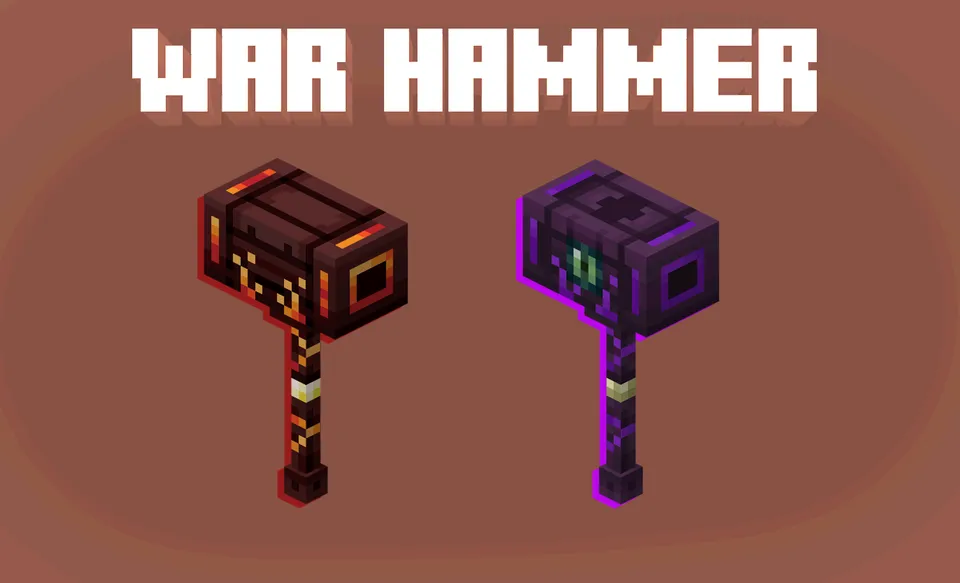 Crysis Hammers — Minecraft mod, rasm 3