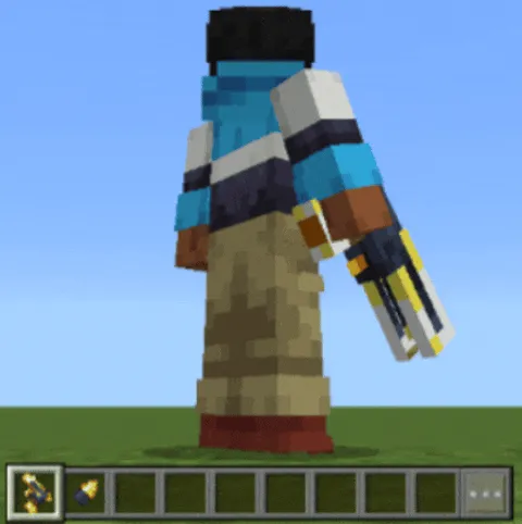 JFC qurollari — Minecraft mod, rasm 1