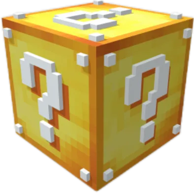 Sariq Lucky Block — Minecraft mod, rasm 1