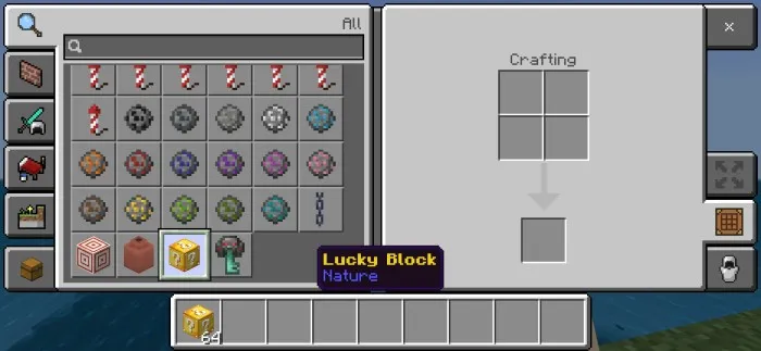 Sariq Lucky Block — Minecraft mod, rasm 3