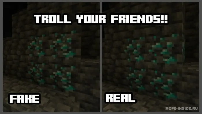 Soxta rudalar — Minecraft mod, rasm 1