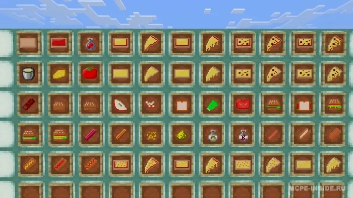 Ovqat — Minecraft mod, rasm 2