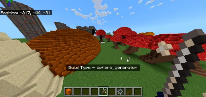 Quruvchi qurollari — Minecraft mod, rasm 2