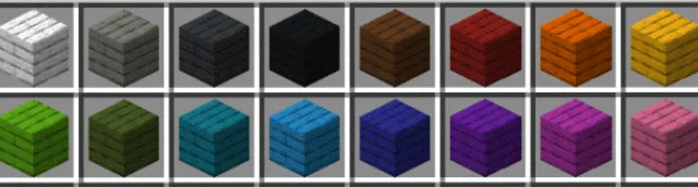 Rangli bloklar — Minecraft mod, rasm 3