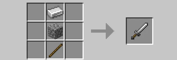 Qotishmadan yasalgan qilichlar — Minecraft mod, rasm 1