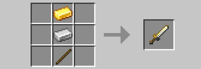 Qotishmadan yasalgan qilichlar — Minecraft mod, rasm 2