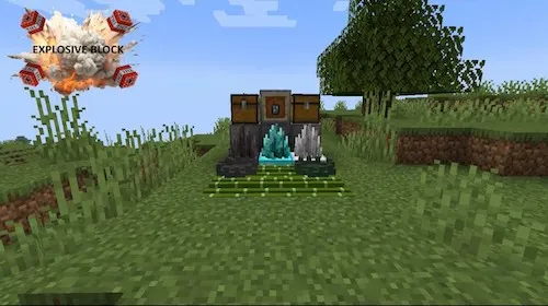 Explosive Block — Minecraft mod, rasm 1