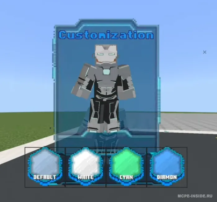 Ajoyib Temir odam — Minecraft mod, rasm 1