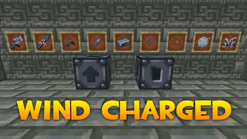 Wind Charged — Minecraft mod, rasm 1
