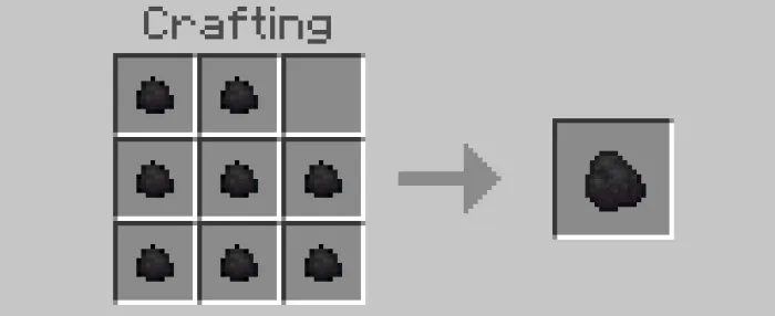 Kichik ko'mir — Minecraft mod, rasm 3