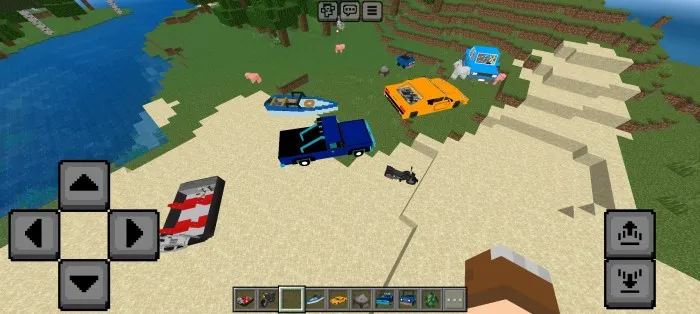Piksel haydash — Minecraft mod, rasm 1