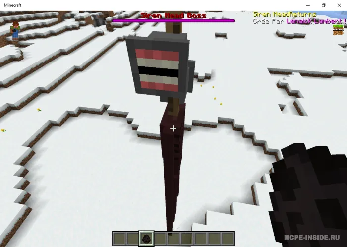 Siren Head qaytishi — Minecraft mod, rasm 2