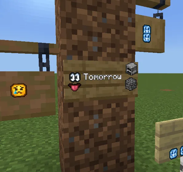 Chatdagi emojilar — Minecraft mod, rasm 4