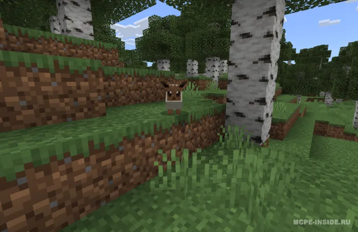 Eevee uy hayvoni — Minecraft mod, rasm 2