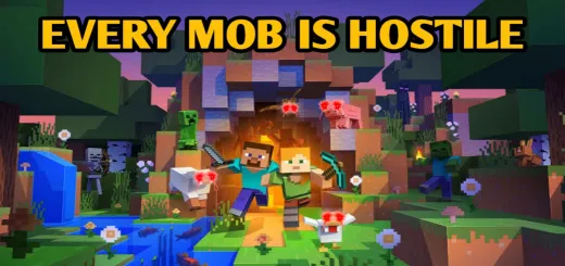 Har bir mob dushman — Minecraft mod, rasm 1