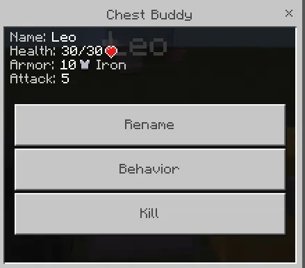 Buddy sandig'i — Minecraft mod, rasm 3