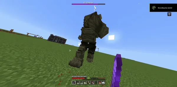 El Gigante bossi — Minecraft mod, rasm 2