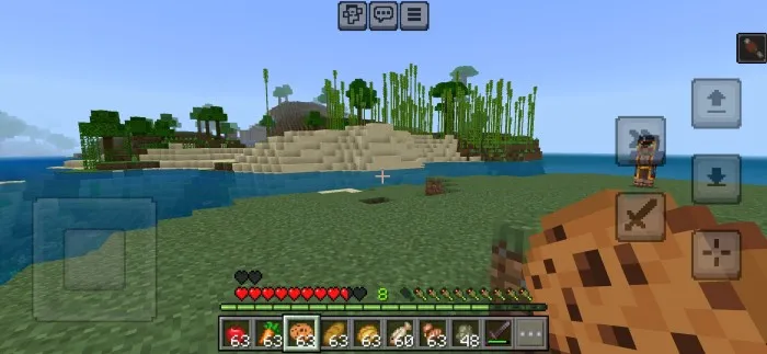 Oziq-ovqat trekeri — Minecraft mod, rasm 1