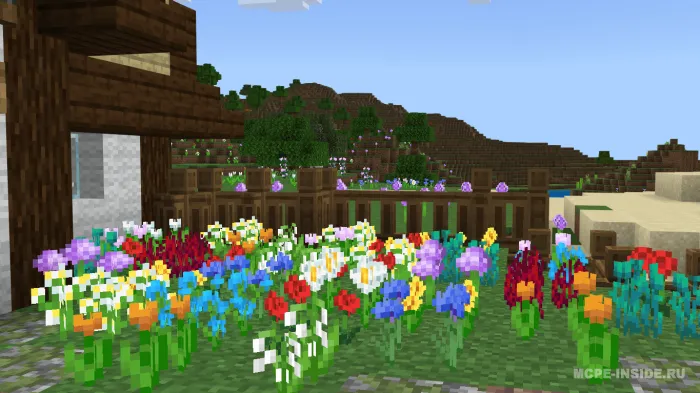 Xalaqit beruvchi gullar — Minecraft mod, rasm 1