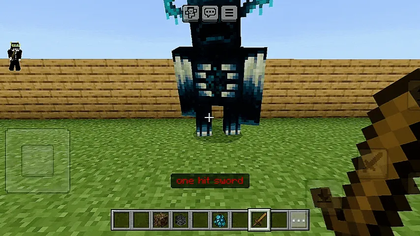 Bir zarbali qilich — Minecraft mod, rasm 1