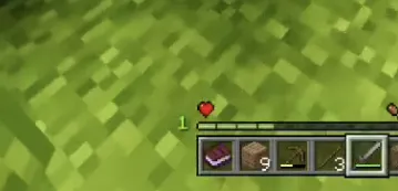 Minecraft, lekin tajriba = sog'lik — Minecraft mod, rasm 3