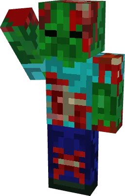 Zombi apokalipsisi rejimi — Minecraft mod, rasm 3