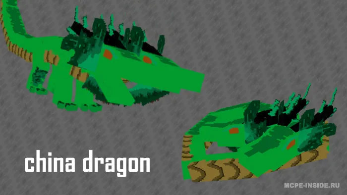 Xitoy ajdahosi — Minecraft mod, rasm 1