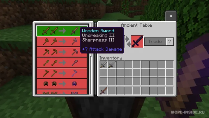Qadimiy sehrgarlik stoli — Minecraft mod, rasm 3