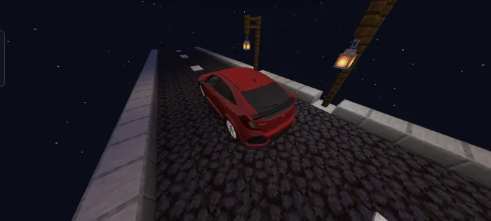 Honda Civic Type-R — Minecraft mod, rasm 2