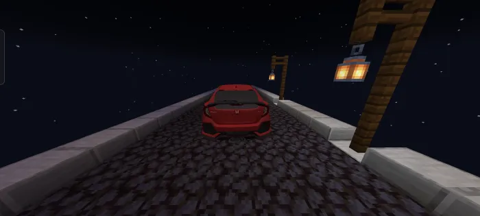 Honda Civic Type-R — Minecraft mod, rasm 4