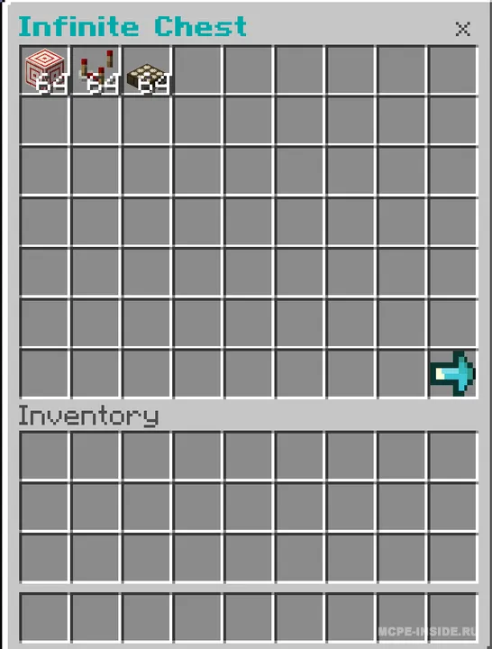 Cheksiz Ender sandig'i — Minecraft mod, rasm 1