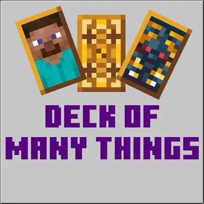Deck of Many Things — Minecraft mod, rasm 1
