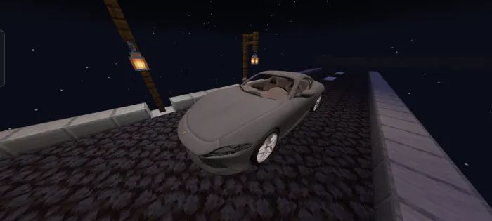 Ferrari Roma — Minecraft mod, rasm 1