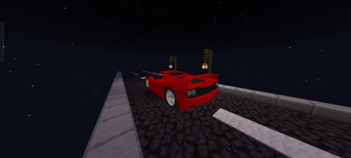 Ferrari F50 — Minecraft mod, rasm 2