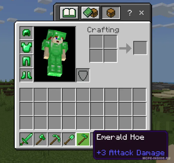 Zumrad anjomlar — Minecraft mod, rasm 1