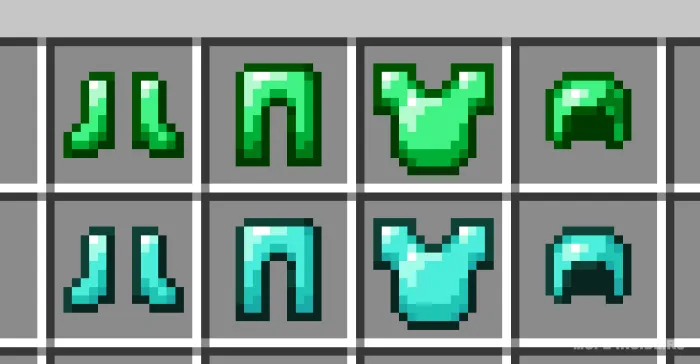 Zumrad anjomlar — Minecraft mod, rasm 2