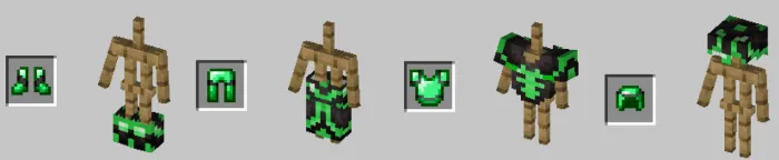 Zumrad anjomlar — Minecraft mod, rasm 3