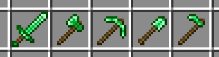 Zumrad anjomlar — Minecraft mod, rasm 4