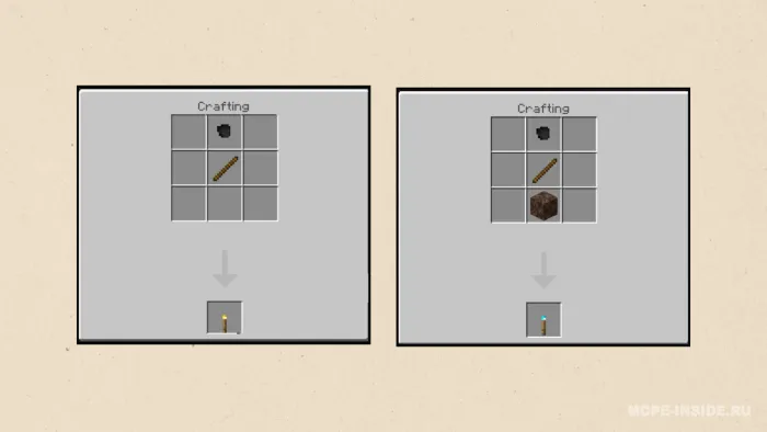 Koʻmir boʻlaklari — Minecraft mod, rasm 3