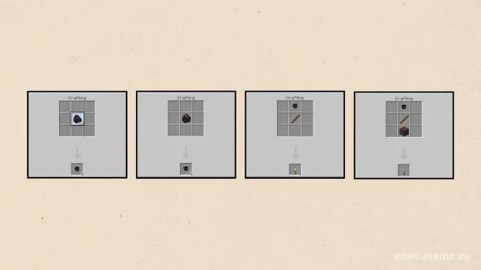 Koʻmir boʻlaklari — Minecraft mod, rasm 4
