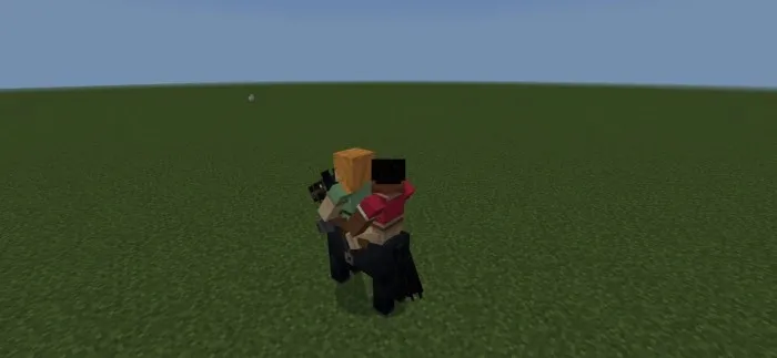 Koʻplab chavandozlar — Minecraft mod, rasm 4