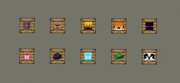Moblar qutisi — Minecraft mod, rasm 1