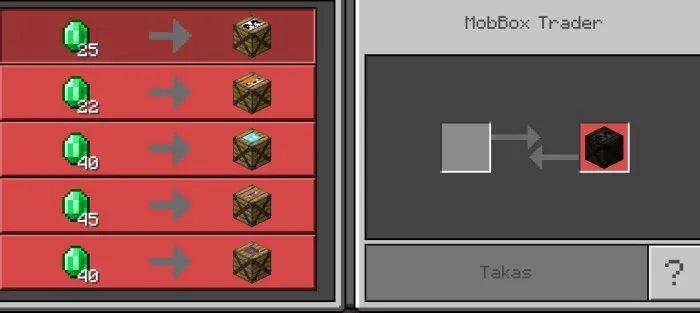 Moblar qutisi — Minecraft mod, rasm 2