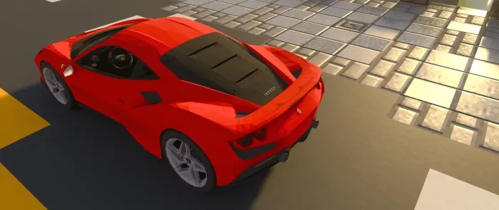 Ferrari F8 Tributo — Minecraft mod, rasm 3